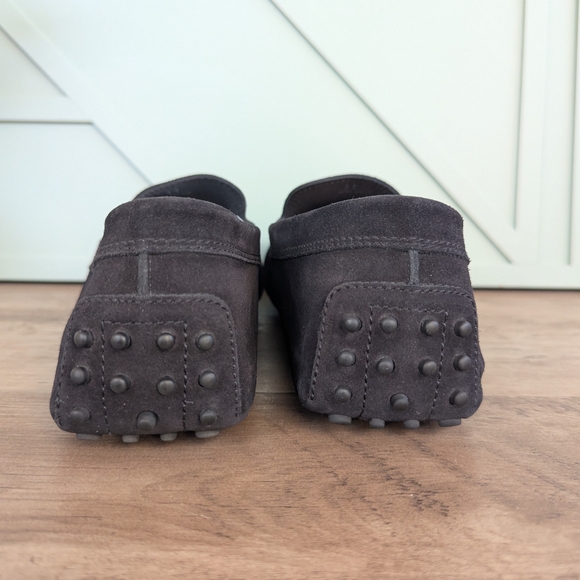 Tod\'s Elegant Black Suede Slip-Ons main image 10
